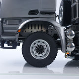 1/14 RC Hydraulic Dump Truck BZ 3363 8*8 2Speed Remote Control Tipper Hobbywing 1060 ESC Flowing Water Light Flysky ST8 Radio