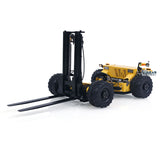 Super Frog Metal 1/14 Remote Control Hydraulic Truck Mounted Forklift BM214 5 Way Valves Light System Sound Frsky X14 Radio