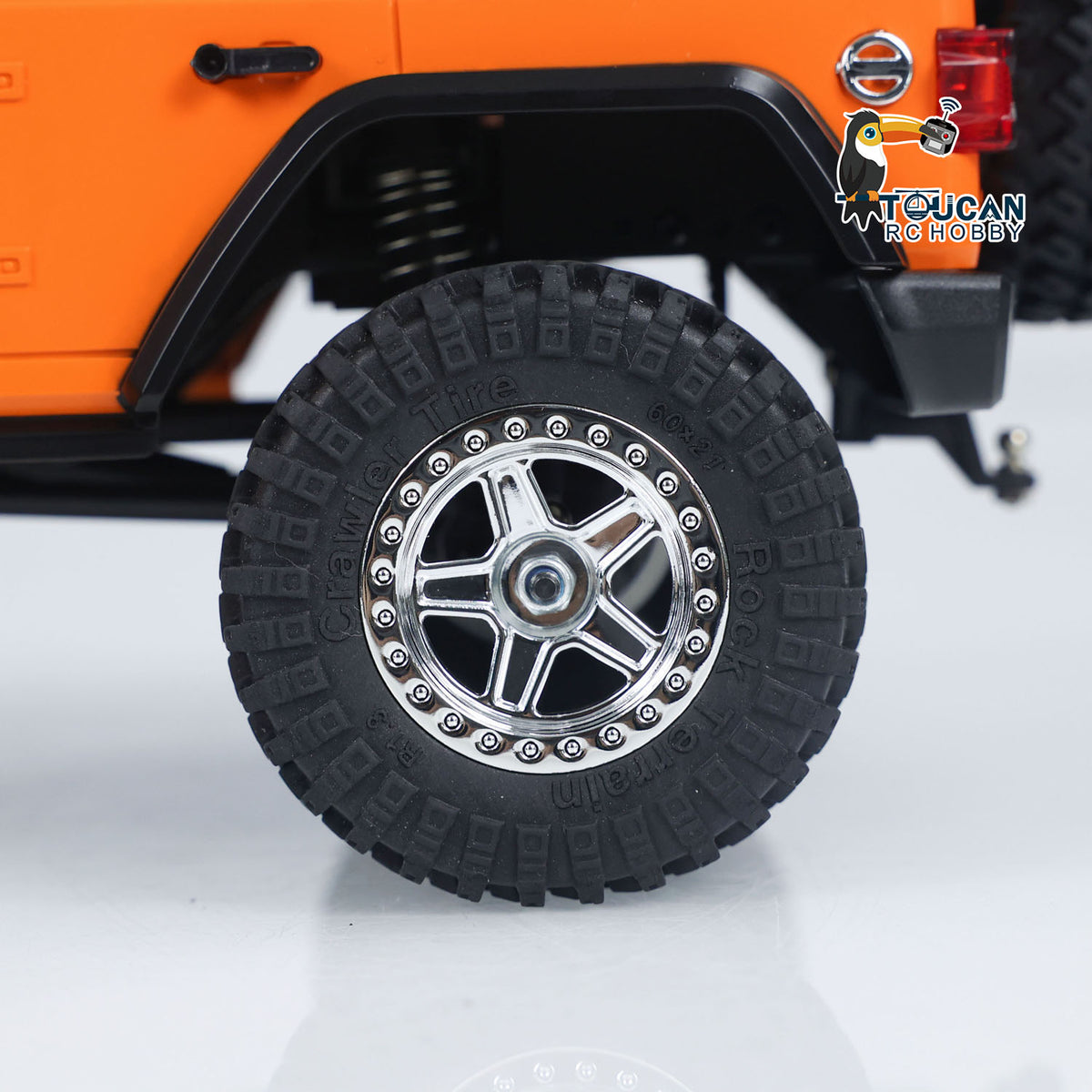 RC 1/18 Crawler RTR Off-Road-Truck 4WD Lichter Ferngesteuertes Auto Geschenk für Jungen mit drehmomentstarkem Kohlebürstenmotor 10A gebürstetem ESC