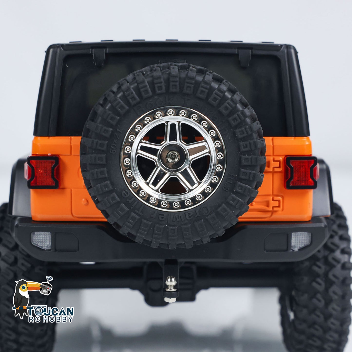RC 1/18 Crawler RTR Off-Road-Truck 4WD Lichter Ferngesteuertes Auto Geschenk für Jungen mit drehmomentstarkem Kohlebürstenmotor 10A gebürstetem ESC