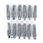 Metal Tracks Paired Linkages Sprockets Driving Wheels Idlers Suspension Bars For Henglong 1/16 Scale USA M26 Pershing RC Tank 3838 Spare Parts