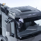 1/14 RC Hydraulic Dump Truck BZ 3363 8*8 2Speed Remote Control Tipper Hobbywing 1060 ESC Flowing Water Light Flysky ST8 Radio