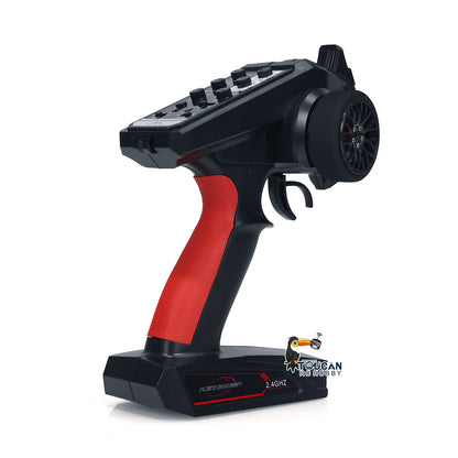 1:10 Off-Road Pickup Truck 6*6 Rock Crawler Lichter Sound Bewegliche Türen 2,4G mit Licht Sound System drei differential schlösser