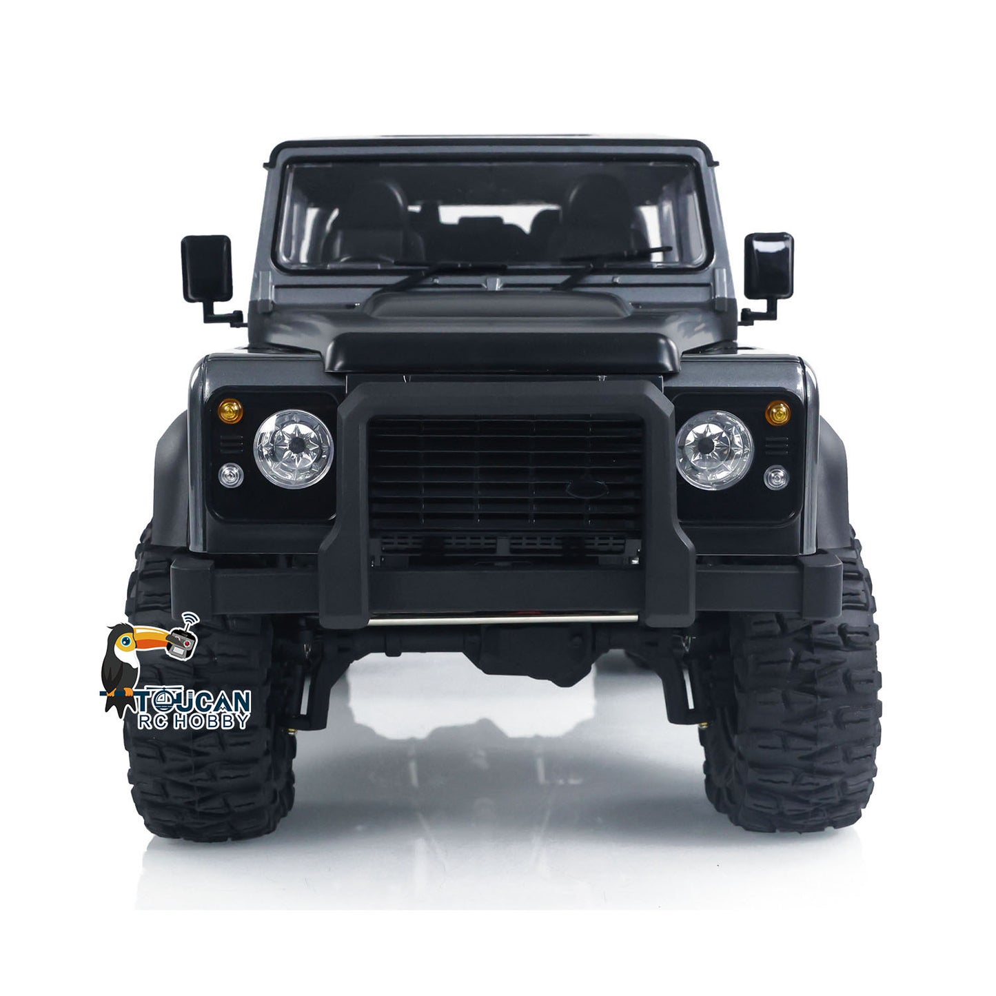 1:10 Off-Road Pickup Truck 6*6 Rock Crawler Lichter Sound Bewegliche Türen 2,4G mit Licht Sound System drei differential schlösser