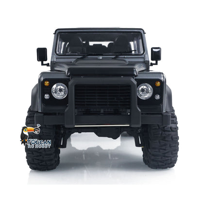 1:10 Off-Road Pickup Truck 6*6 Rock Crawler Lichter Sound Bewegliche Türen 2,4G mit Licht Sound System drei differential schlösser