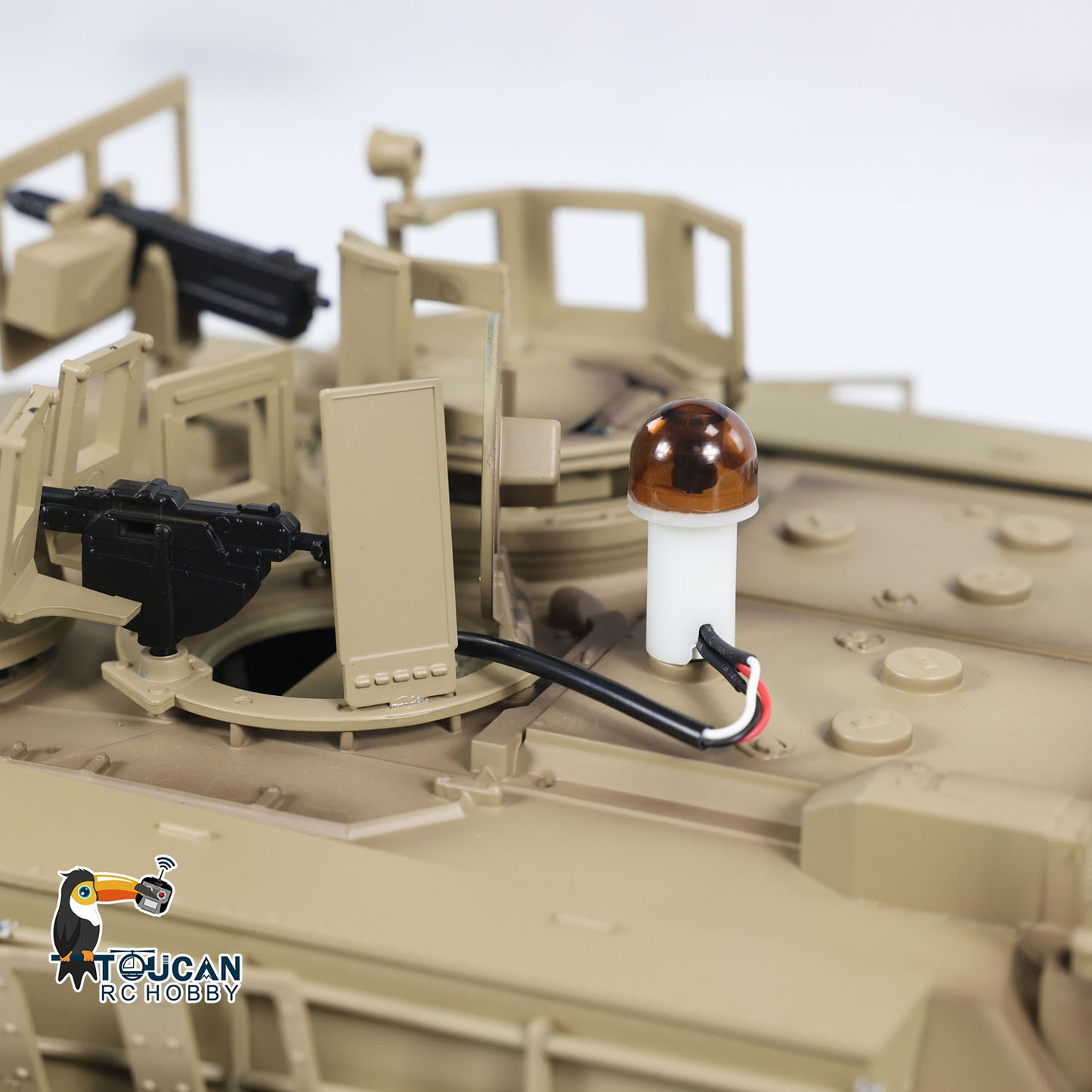 TOUCAN RC HOBBY TD 1/16 RC Military Tank Abrams M1A2 SEP TUSK II Ugrade Wheel Tracks IR BB Model Radio Control 320 Degree Rotation Turret Tanks Barrel Recoil Toys