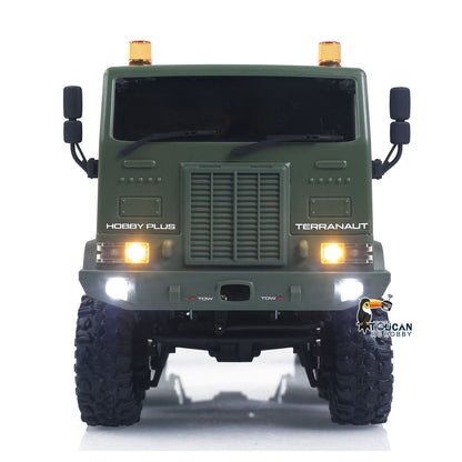 TOUCAN RC HOBBY Fast Free Shipping 1/18 Remote Control Military Truck 8X8 All Wheel Steering Electric RC Off Road Vehicle Model 2Speed Gearbox RTR Metal Chassis