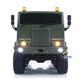 Fast Free Shipping 1/18 Remote Control Military Truck 8X8 All Wheel Steering Electric RC Off Road Vehicle Model 2Speed Gearbox RTR Metal Chassis