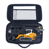 1:50 RC Electric Lifting Tracked Loader LR636 2.4G Construction Vehicle Metal Bucket Tracks Ripper RTR Model Light Sound Battery