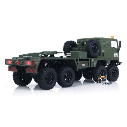 TOUCAN RC HOBBY Fast Free Shipping 1/18 Remote Control Military Truck 8X8 All Wheel Steering Electric RC Off Road Vehicle Model 2Speed Gearbox RTR Metal Chassis