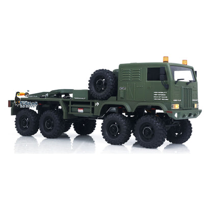 TOUCAN RC HOBBY Fast Free Shipping 1/18 Remote Control Military Truck 8X8 All Wheel Steering Electric RC Off Road Vehicle Model 2Speed Gearbox RTR Metal Chassis