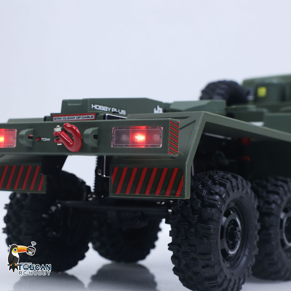 TOUCAN RC HOBBY Fast Free Shipping 1/18 Remote Control Military Truck 8X8 All Wheel Steering Electric RC Off Road Vehicle Model 2Speed Gearbox RTR Metal Chassis