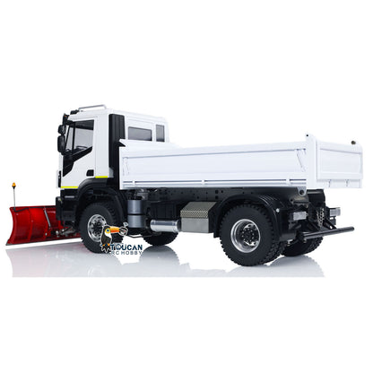 TOUCAN RC HOBBY MD Metal 1/14 4x4 RC Hydraulic Dump Tipper Construction Truck 2-Speed Gearbox Differential Locks FlySky ST8 Remote Controller Model for Sales