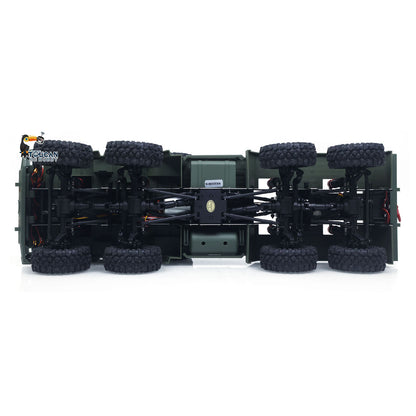 TOUCAN RC HOBBY Fast Free Shipping 1/18 Remote Control Military Truck 8X8 All Wheel Steering Electric RC Off Road Vehicle Model 2Speed Gearbox RTR Metal Chassis