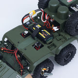 Fast Free Shipping 1/18 Remote Control Military Truck 8X8 All Wheel Steering Electric RC Off Road Vehicle Model 2Speed Gearbox RTR Metal Chassis