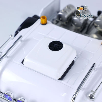 TOUCAN RC HOBBY 1/14 8x8 RC Tractor Truck Radio Control Cars  Metal Chassis Smoke Unit Sound