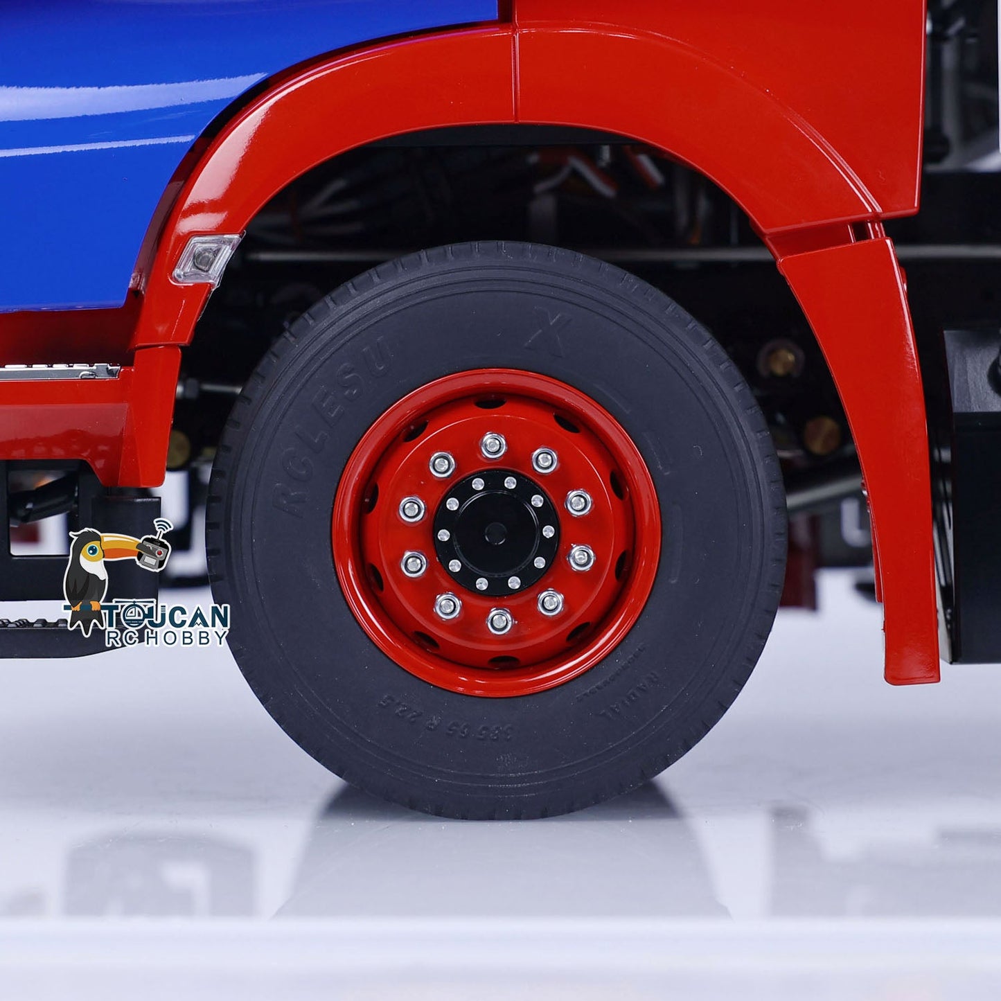TOUCAN RC HOBBY 1/14 8x8 RC Tractor Truck Radio Control Cars  Metal Chassis Smoke Unit Sound