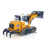 Fast Free Shipping 1:50 RC Electric Lifting Tracked Loader LR636 2.4G Construction Vehicle Metal Bucket Tracks Ripper RTR Model