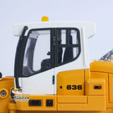 Fast Free Shipping LR636 1/50 RC Tracked Loader Electric Lifting Radio Control Model Vehicle Metal Openable Bucket Tracks Ripper Soil Loosening Hook