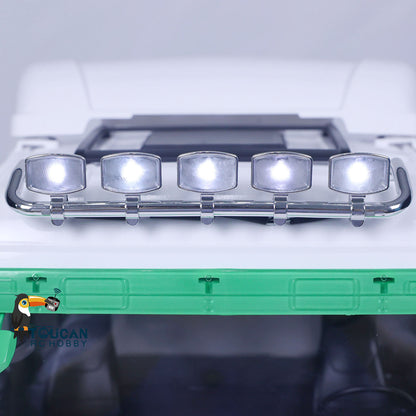 1/14 RC Sattelzugmaschine TOUCAN Lackiertes 4X4 Metallchassis RTR Kabellos Gesteuerte Autos Modell Licht Sound Ladegerät