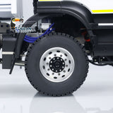 MD Metal 1/14 4x4 RC Hydraulic Dump Tipper Construction Truck 2-Speed Gearbox Differential Locks FlySky ST8 Remote Controller Model for Sales