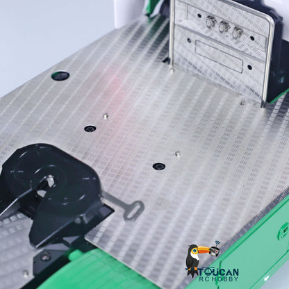 1/14 RC Sattelzugmaschine TOUCAN Lackiertes 4X4 Metallchassis RTR Kabellos Gesteuerte Autos Modell Licht Sound Ladegerät