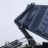 1/14 RC Hydraulic Full Dump Truck Crane 770S Metal 10x10 Remote Control Roll on off Tipper 3Speed RTR Model Car Frsky XE Radio