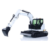 Metal 1/14 Remote Control Hydraulic Excavator C308 3 Valve 2Arms RC Digger Engineering Vehicle Flysky ST8 Radio Light Coupler