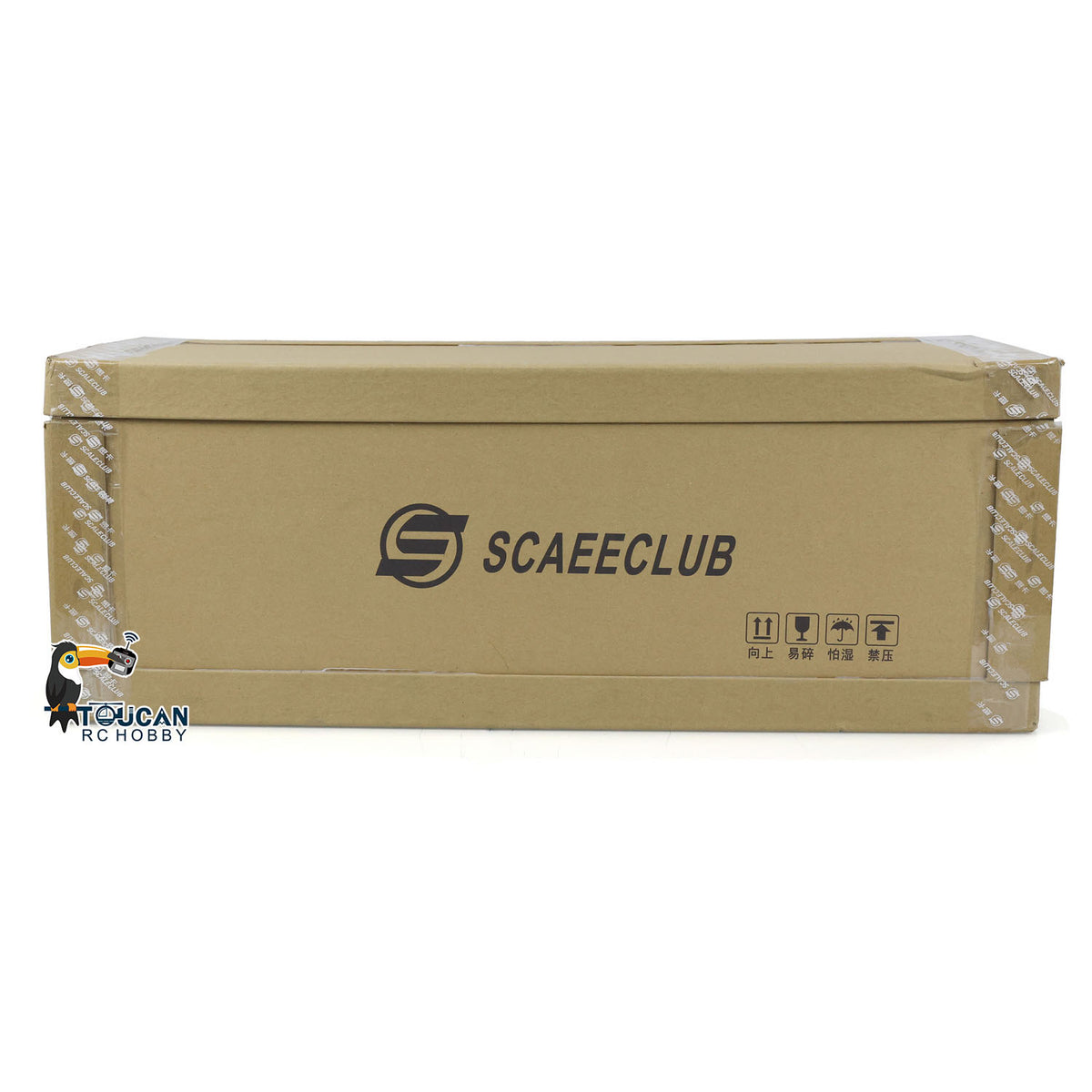In Stock TOUCAN RC HOBBY ScaleClub 1/14 10x10 Metal Chassis for RC Tractor Truck 1851 Electric Car Simulation Model 3-Speed Transmission Differential Lock