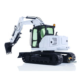 Metal 1/14 C308 Radio Control Hydraulic Excavator 4Valve RC Digger Engineering Vehicle Flysky ST8 Radio Lights Battery Assembled