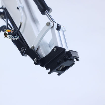 Metal 1/14 C308 Radio Control Hydraulic Excavator 4Valve RC Digger Engineering Vehicle Flysky ST8 Radio Lights Battery Assembled