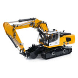 946-3 10CH Tracked Metal 1/14 RC Hydraulic Excavator Electric Cars Model Ripper Grab Bucket Radio Controlled Construction Vehicle