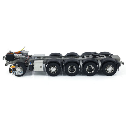 In Stock TOUCAN RC HOBBY ScaleClub 1/14 10x10 Metal Chassis for RC Tractor Truck 1851 Electric Car Simulation Model 3-Speed Transmission Differential Lock