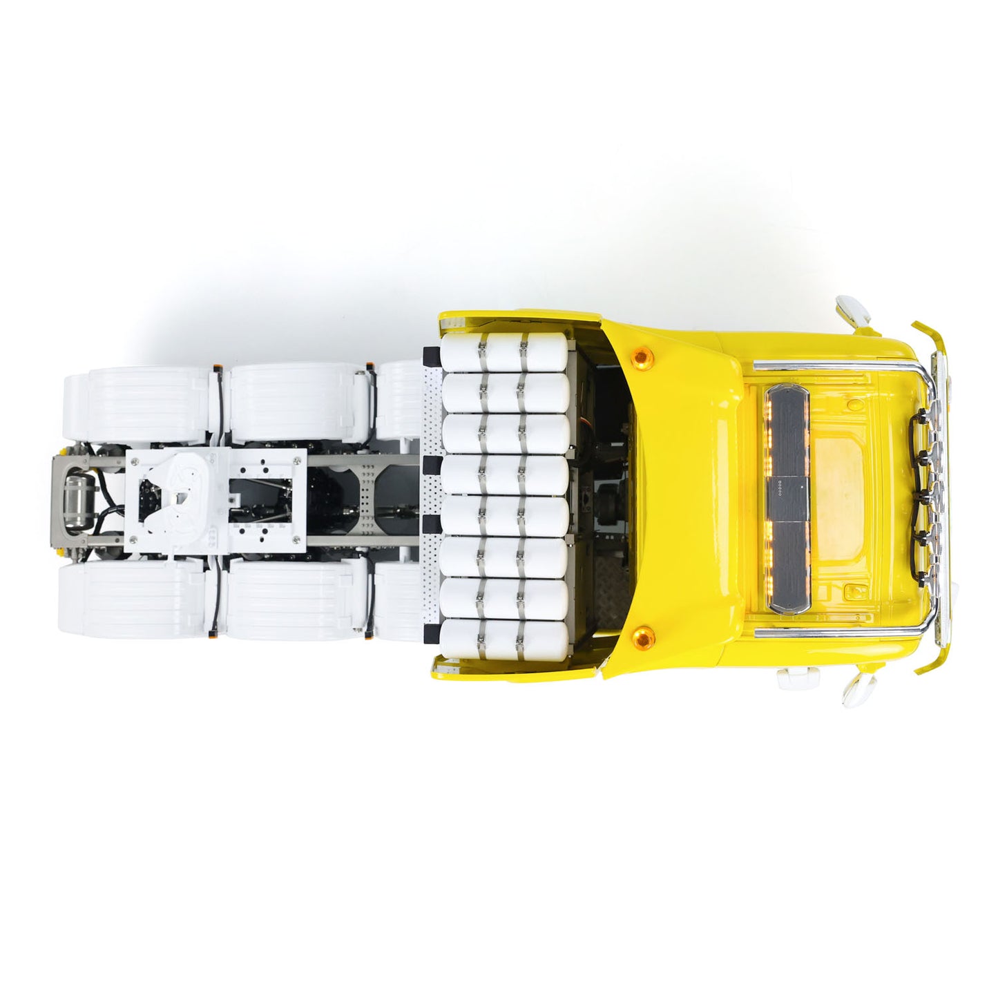770S 1/14 RC Sattelzugmaschine 8x8 RTR Elektroauto Vollmetallchassis 3-Gang-Getriebe mit Differentialsperrenachsen