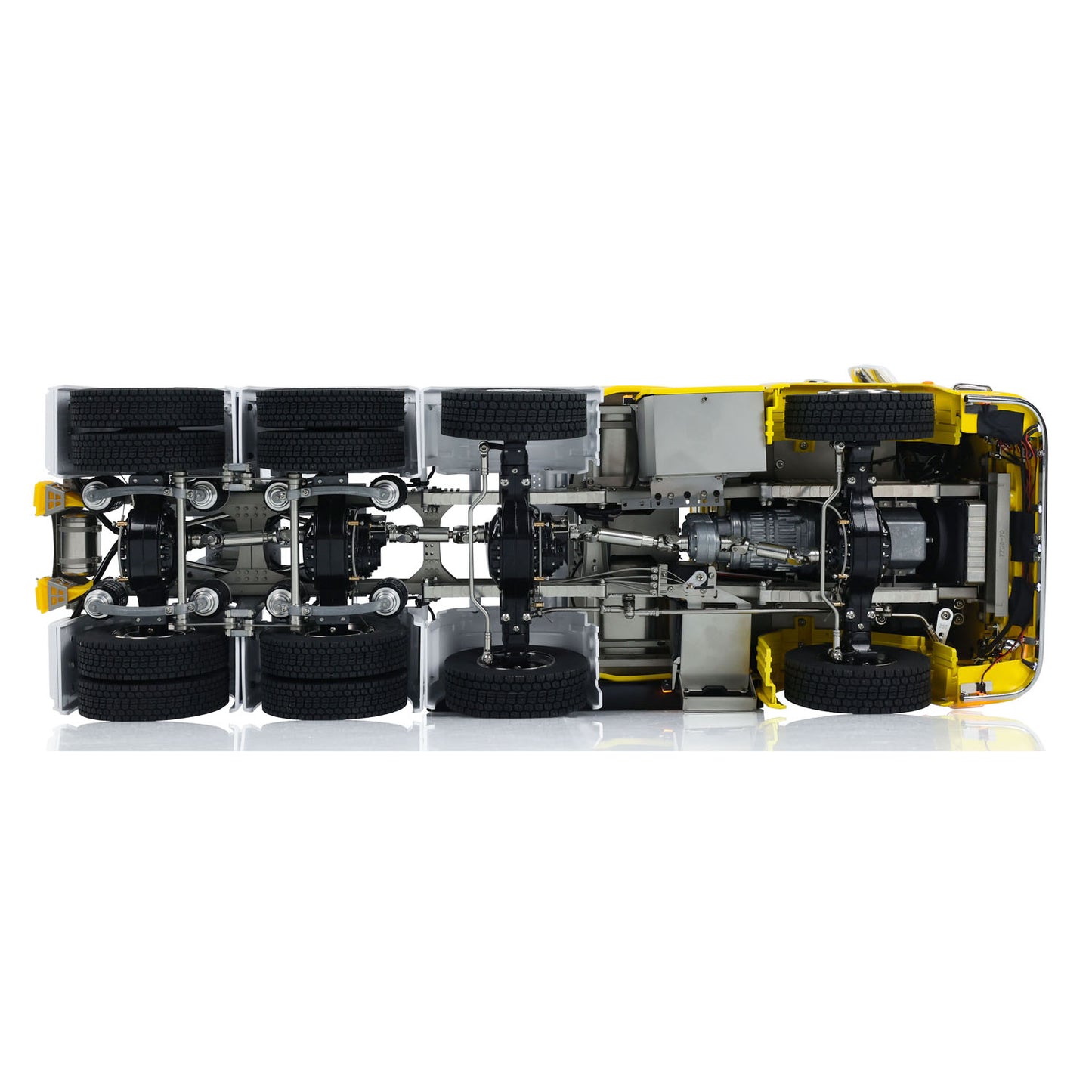770S 1/14 RC Sattelzugmaschine 8x8 RTR Elektroauto Vollmetallchassis 3-Gang-Getriebe mit Differentialsperrenachsen