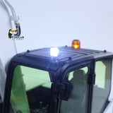 Metal 1/14 C308 Radio Control Hydraulic Excavator 4Valve RC Digger Engineering Vehicle Flysky ST8 Radio Lights Battery Assembled