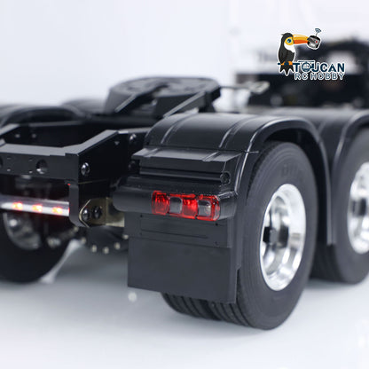 1/14 TOUCAN RC HOBBY RC Tractor Truck 6x6 Metal Chassis Radio Control Car Model Painted Assembled Smoke Light Sound System
