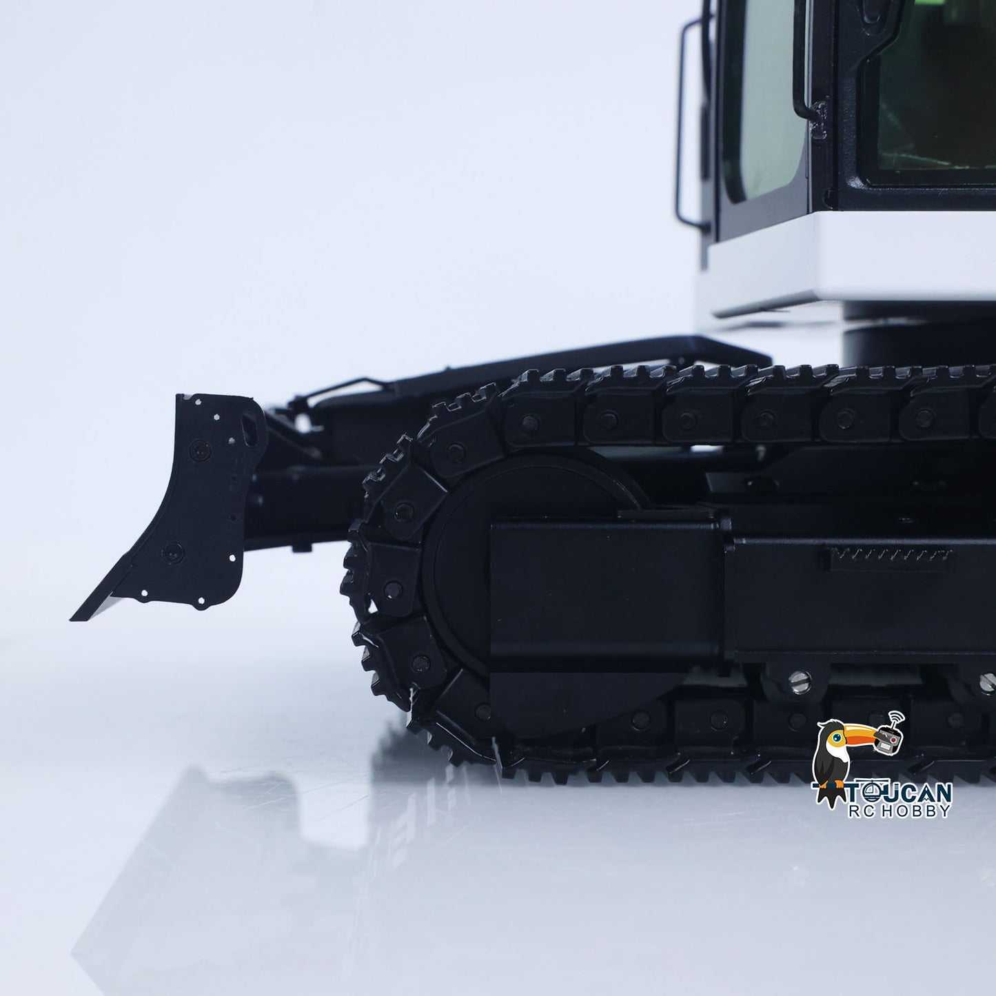 Metal 1/14 C308 Radio Control Hydraulic Excavator 4Valve RC Digger Engineering Vehicle Flysky ST8 Radio Lights Battery Assembled