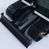 Metal 1/14 Remote Control Hydraulic Excavator C308 3 Valve 2Arms RC Digger Engineering Vehicle Flysky ST8 Radio Light Coupler