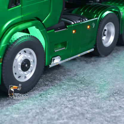RTR TOUCAN 1/14 Romote Control Tractor Truck 770S 6*6 2Speed RC Lorry Car Smoke Unit Axle Locks Openable Door Lights Sounds