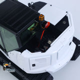 Metal 1/14 Remote Control Hydraulic Excavator C308 3 Valve 2Arms RC Digger Engineering Vehicle Flysky ST8 Radio Light Coupler