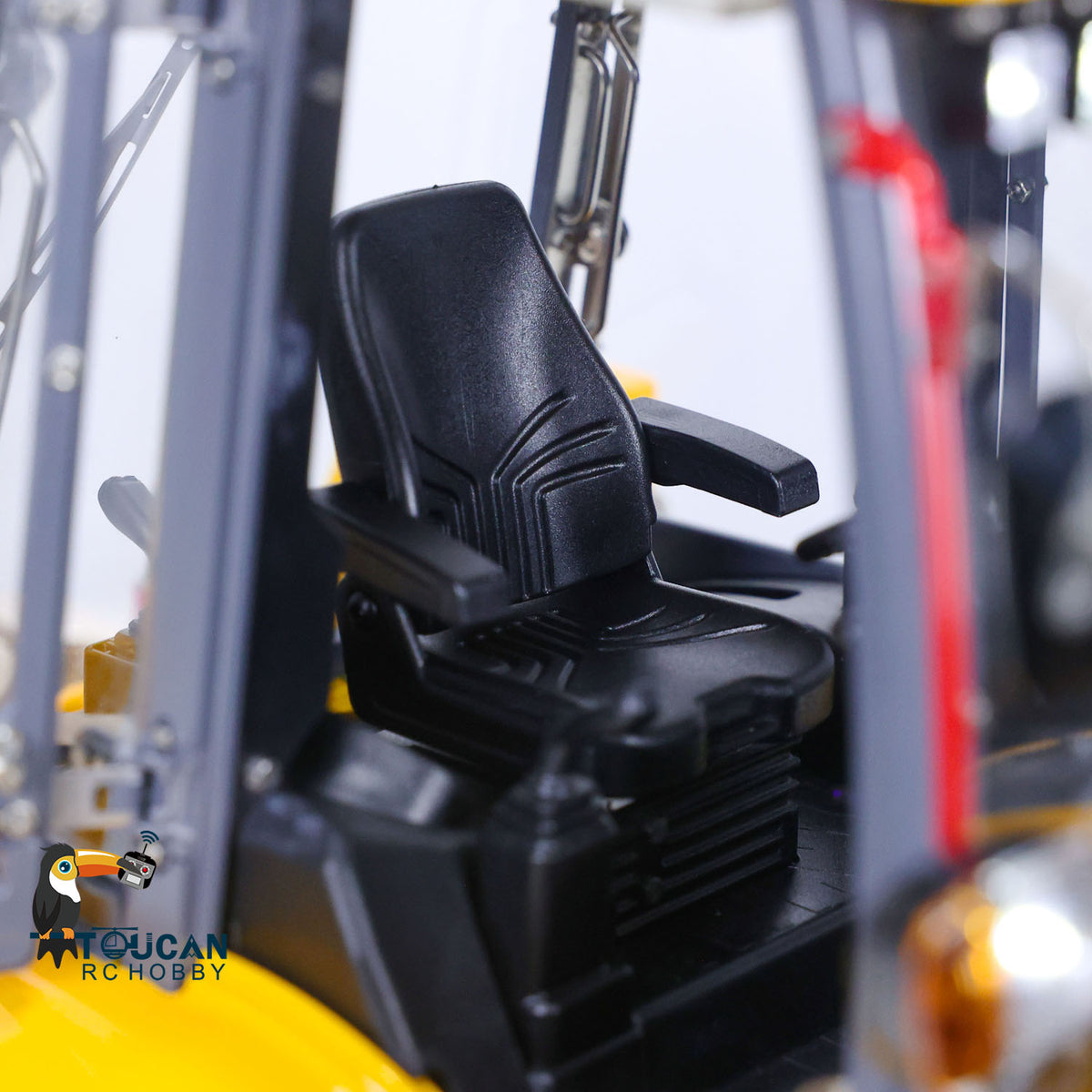 €150 OFF 11.11 BIG SALE LESU 1/14 Metal Hydraulic RC Backhoe Loader AOUE BL71 2 in 1 Electric Excavator