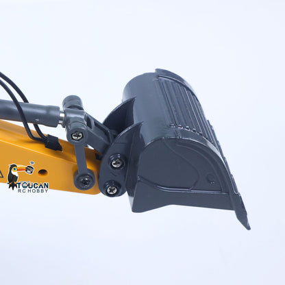 1/50 RC Bagger K970 Engineering Fahrzeug Fernbedienung Elektrische Hebe Bagger Metall Eimer Tracks Licht Sound RTR Batterie