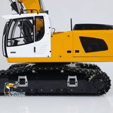 946-3 10CH Tracked Metal 1/14 RC Hydraulic Excavator Electric Cars Model Ripper Grab Bucket Radio Controlled Construction Vehicle