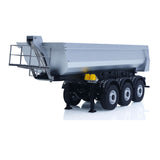 Kabolite 1/14 Metal Remote Control 3Axles Electric Lifting Semi Trailer Dumper for RC Tractor Truck SC 770S 100 Battery Charger