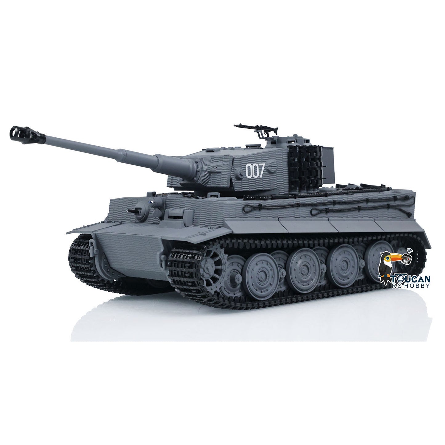 Taigen 1/24 RC Kampfpanzer Tiger I Fernbedienung Militärpanzer Panzer Infrarot Kampf USB Montiert Lackiert 217 007