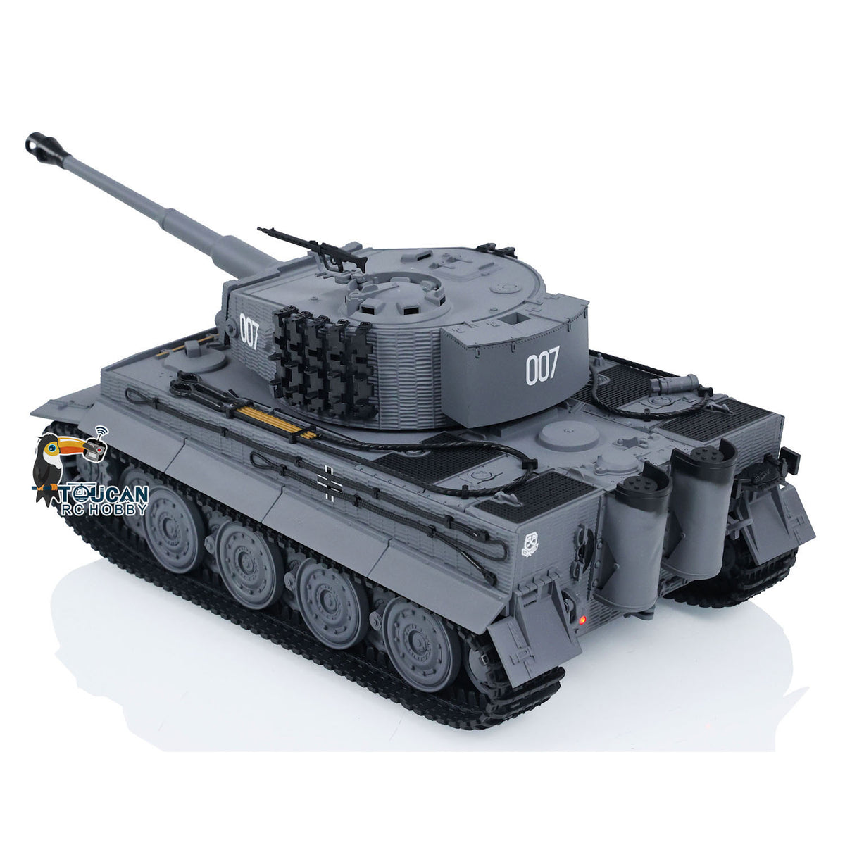 Schnelles Freies Verschiffen 1/24 RC Kampfpanzer Taigen Tiger I Fernbedienung Infrarot Kampf Militärische Panzer Barrel Rückstoß LED-Blitz