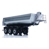 Kabolite 1/14 Metal Remote Control 3Axles Electric Lifting Semi Trailer Dumper for RC Tractor Truck SC 770S 100 Battery Charger