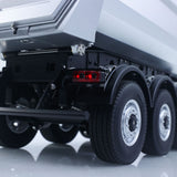 Kabolite 1/14 Metal Remote Control 3Axles Electric Lifting Semi Trailer Dumper for RC Tractor Truck SC 770S 100 Battery Charger