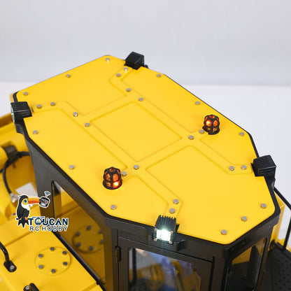 In Stock TOUCAN RC HOBBY Metal D155AX 1/12 RC Hydraulic Bulldozer Remote Control Vehicle Model 7 Way Valve Brushless Motor Radio Controller for Adults